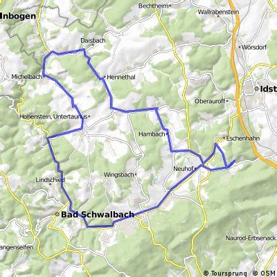 Radwege Und Routen In Und Um Idstein Bikemap Deine Radrouten