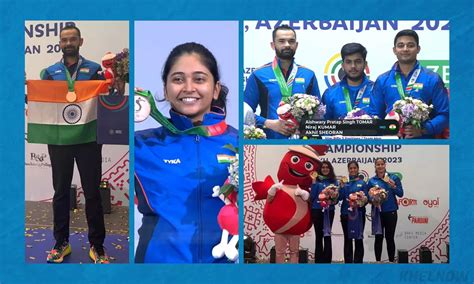 ISSF World Championships 2023: Full list of medallists from India