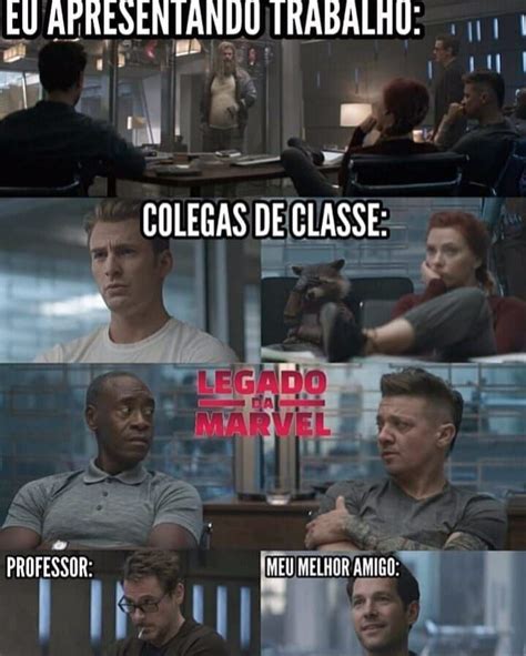 A Imagem Pode Conter Uma Ou Mais Pessoas Meme E Texto Marvel Filmes