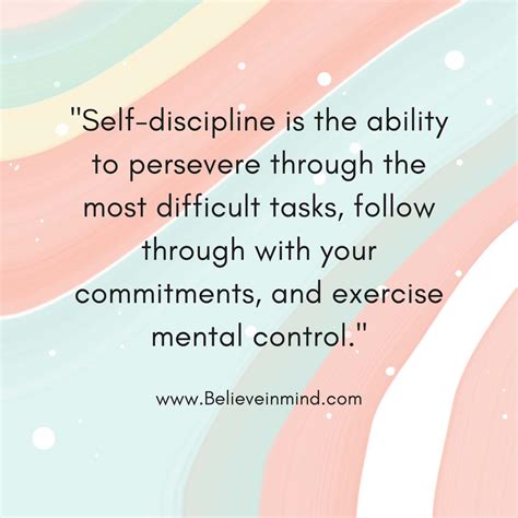 10 Benefits Of Self Discipline A Habit That Will Change You