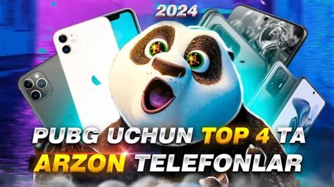 PUBG MOBILE UCHUN ENG ARZON VA ENG YAXSHI TOP 4 Telefonlar Pubgmobile