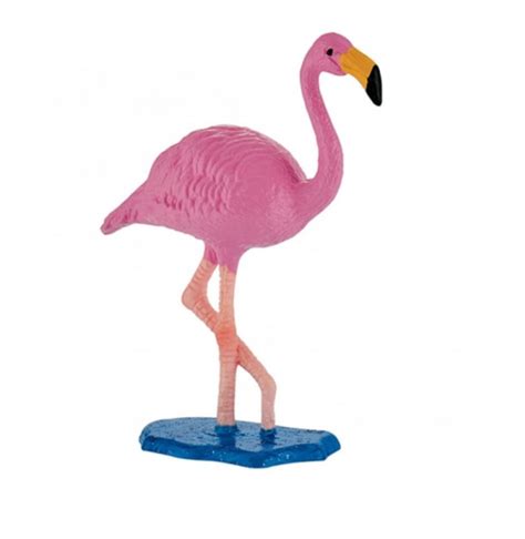 Bullyland Pink Flamingo Figurine Cake Topper Figure Sugar Ice