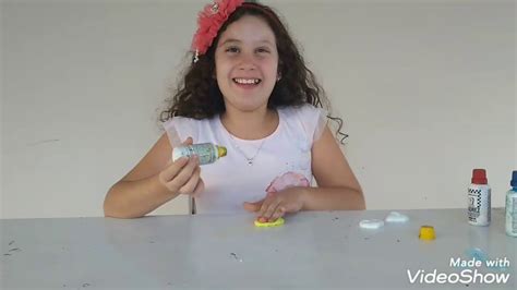 Colorindo Slime Tr S Cores Youtube