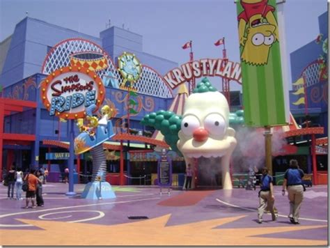 Simpsons Ride Krustyland Opens In Universal Studios Hollywood Nerdbeach