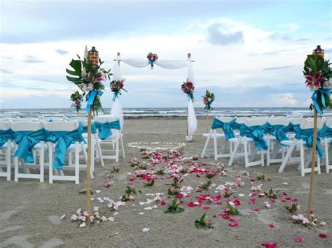 Beach Wedding By Baroque Events Galveston Baroqueeventsgalveston