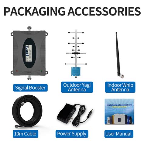 Factory Direct 4G/3G LTE GSM Dual Band Cell Phone Signal Booster ...