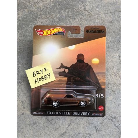 Hot Wheels Pop Culture Star Wars The Mandalorian Chevelle Delivery Hkd Orange
