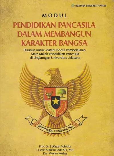 Pendidikan Pancasila Dalam Membangun Karakter Bangsa