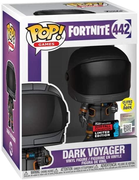 Funko POP! Games Fortnite Dark Voyager Glow in the Dark Limited Edition ...