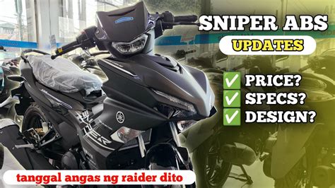 YAMAHA SNIPER ABS 2024 Actual Unit Price Specs YouTube