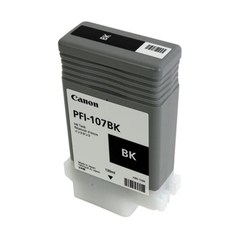 Canon B Pfi Bk Black Inkjet Cartridge Tank Genuine G