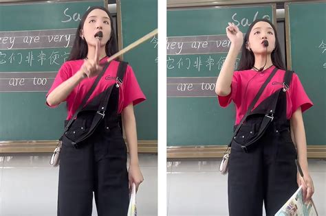 Cô giáo xinh đẹp đi dạy mặc đẹp như nữ thần cổ trang thoát vai giáo viên diện váy ngắn như hot girl