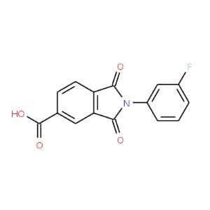 2 3 Fluoro Phenyl 1 3 Dioxo 2 3 Dihydro 1H Isoindole 5 Carboxylic