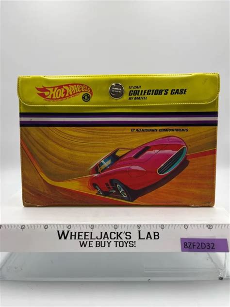 Car Collector S Case W Tray Hot Wheels Mattel Vintage Storage Case Wheeljack S Lab
