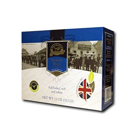 Ringtons Breakfast Blend Black Tea - 100 Leaf Lock Tea Bags | Breakfast ...