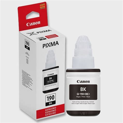 Refil De Tinta Original Canon Gi Bk Preto Ml G G G