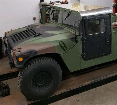 Military Humvee Man Hard Top Roof Aluminum M Hmmwv Other