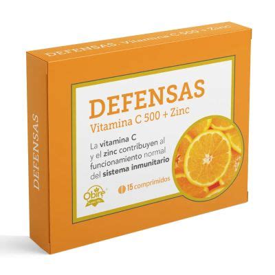 Bio Dis Defensas Vitamina C 500 Zinc 15 comprimidos Propósito Salud