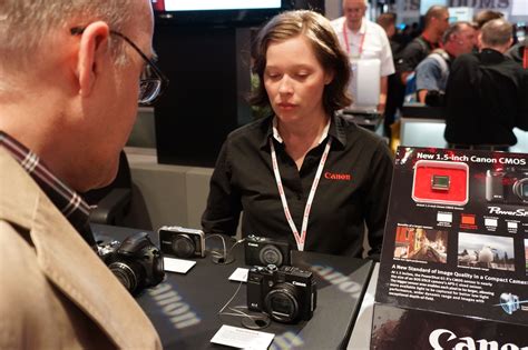 Ces 2012 Canon Stand Report Digital Photography Review