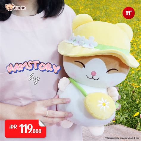 ISTANA BONEKA Hamster Hewan Lucu With Topi Dan Tas