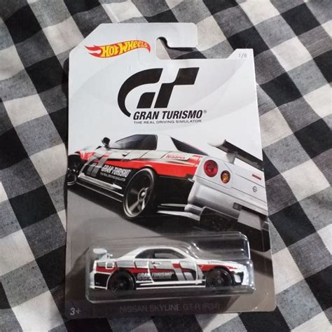 Jual Hot Wheels Gran Turismo Nissan Skyline Gtr R34 Shopee Indonesia