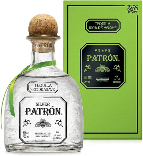 Patrón Silver Tequila T Box 70cl Threshers