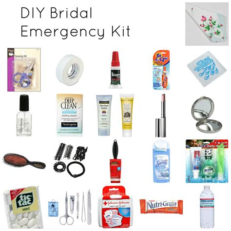 Wedding Day Emergency Kit A Must Have Checklist For Brides