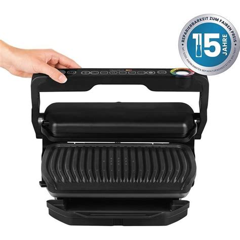 Tefal Optigrill Gc Barbecue De Contact Intelligent Programmes