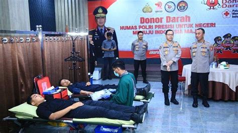 Polres Tana Toraja Dan Toraja Utara Gelar Donor Darah Rayakan Hut Humas