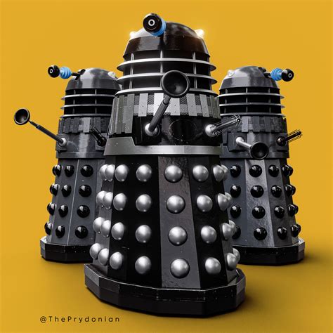 Black Dalek (1970s edition) by ThePrydonian on DeviantArt