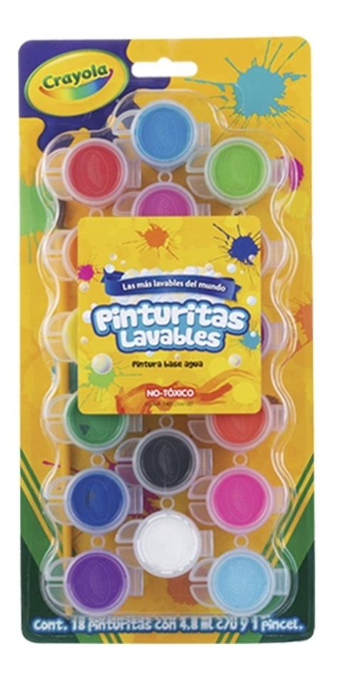 Pinturita Escolar Lavable Crayola MercadoLibre