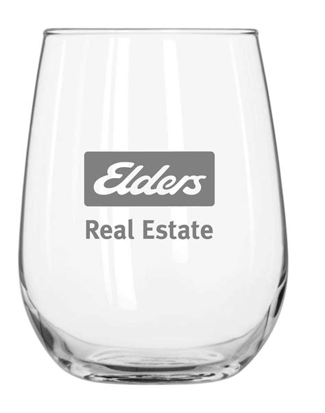 Corporate Stemless Wine Glass Engraved Engrave Works