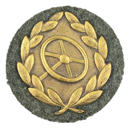 WorldWarCollectibles German WH Drivers Proficiency Badge In Bronze