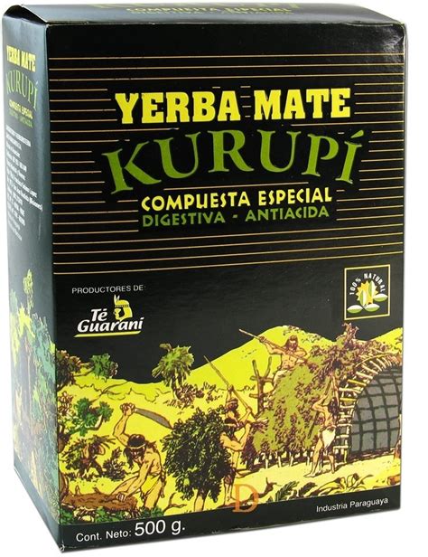 Yerba Mate Kurup Compuesta Menta Y Boldo G Tienda Gaucha