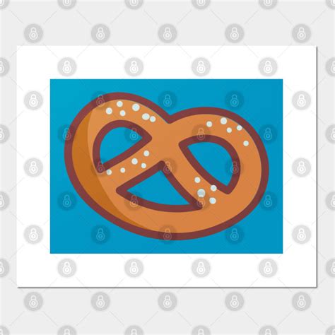 Pretzel Heart Pretzel Posters And Art Prints Teepublic