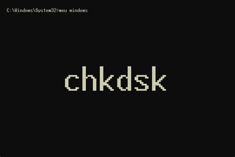 Lista De Par Metros Do Comando Chkdsk Meu Windows