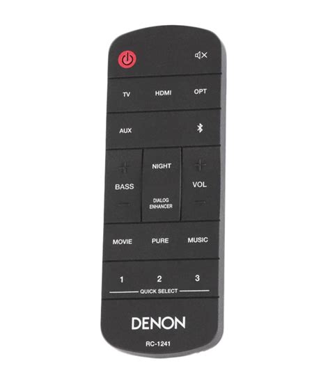 Denon Rc Remote Control Duplicate Remote Control World