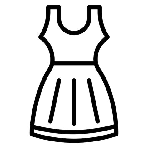 Premium Vector Summer Dress Icon Vector Image Can Be Used For Beach