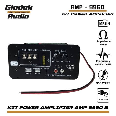 Jual Modul Power Kit Subwofer Buat Subwofer 6 8 10 12 Inch Di Lapak