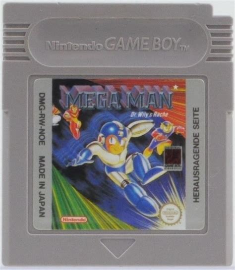 Mega Man Dr Wilys Revenge Retro Console Games Retrogame Tycoon