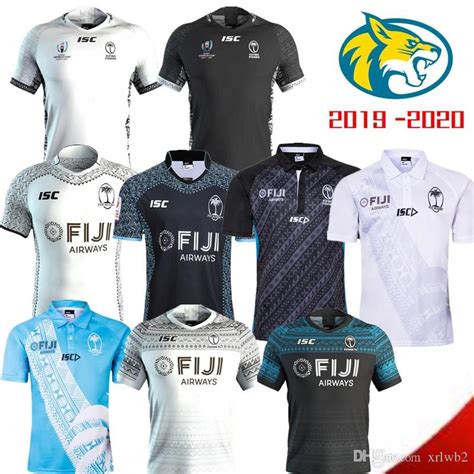 Top Quality Fiji Home Away Rugby Jerseys Nrl National Rugby