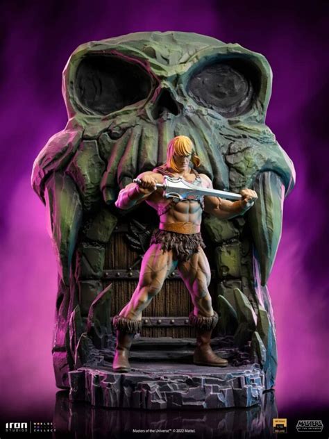 Pre Order Iron Studios He Man Deluxe Motu Art Scale Dragon S