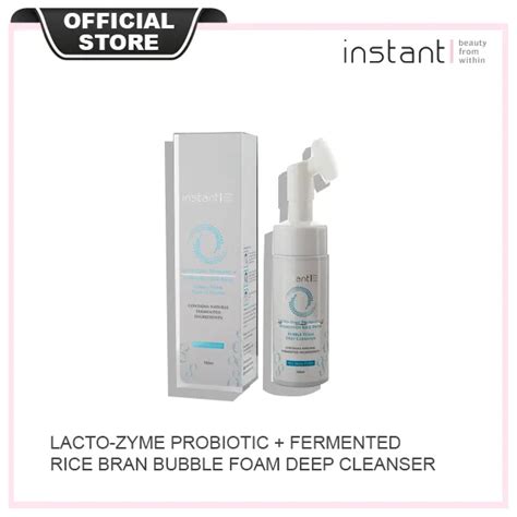 Instant Lacto Zyme Probiotic Fermented Rice Bran Bubble Foam Deep Cleanser Fc Lpbfc Lazada Ph