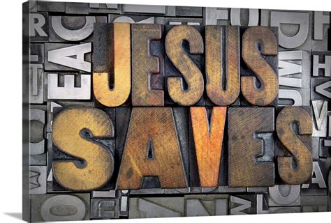 Jesus Saves Wall Art Canvas Prints Framed Prints Wall Peels Great Big Canvas