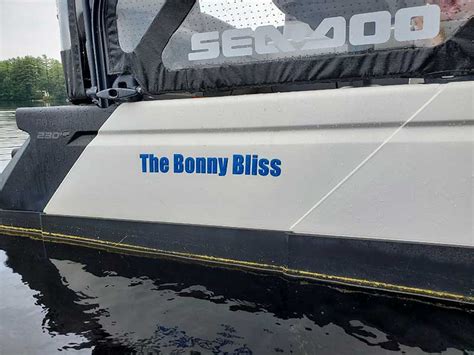 Unique Boat Name Decals Boatdecals Biz