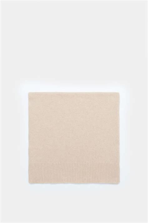 Von Braun Cashmere Scarf Beige Braun Hamburg