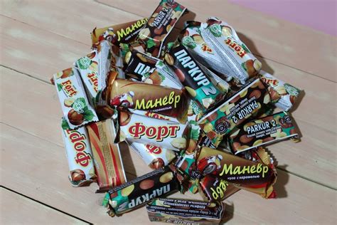 Конфеты Микс: Паркур2, Маневр, Форт /Невский кондитер/100 гр ...