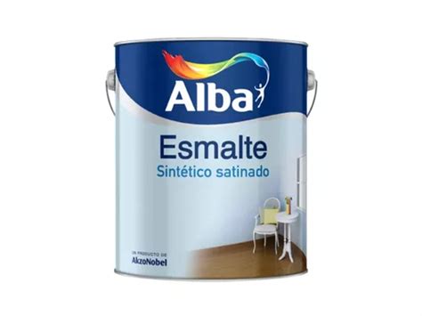 Esmalte Sintetico Alba Standard Blanco Satinado 20 Lt Miguel