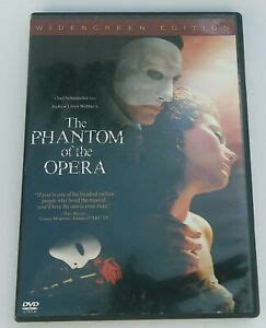 The Phantom Of The Opera Dvd Widescreen Version Ebay