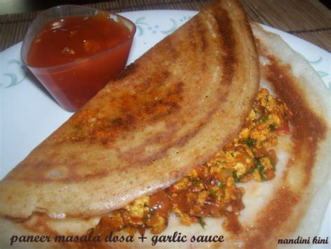 Paneer Masala Dosa